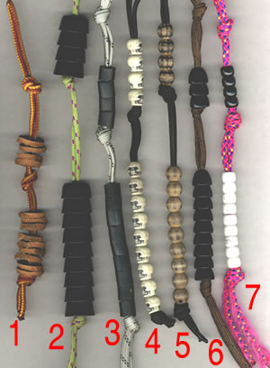 7 sets of pacing beads